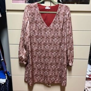 Anna Cate Snakeskin Emma Dress